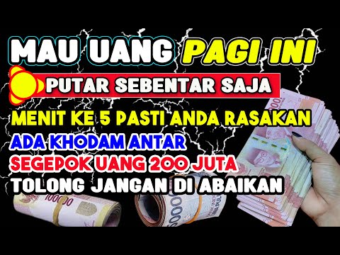 HANYA PAGI INI❗Dzikir Mustajab Rabu Pagi Berkah, InsyaAllah Rezekimu Mengalir Deras Tak Terduga