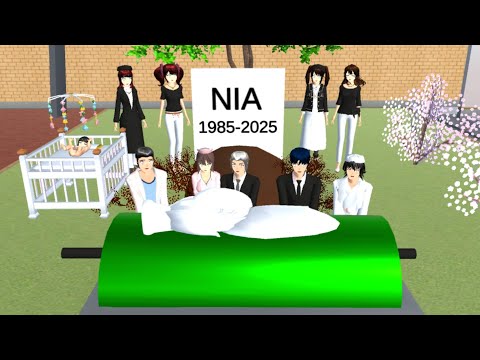 JASAD IBU NIA MENANGIS DALAM KAIN KAFAN || Drama Sakura School Simulator