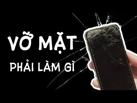 "Vỡ mặt" phải thay màn hình hay ép kính?