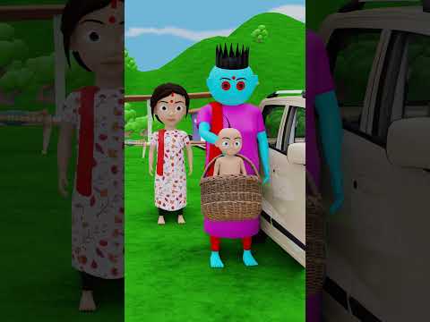 Bittu Sittu Ke Bhai Ko Chudail Ne Kiya Chori | Gulli Bulli | Cartoon | granny | short | tmkoc mummy