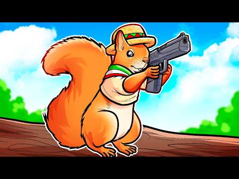 Me converti en una ARDILLA... 🐿️ SILVIOGAMER en Squirrel with a Gun 🏠💥