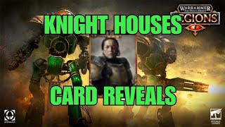 Knight Houses Card Reveals || Crusade Expansion || The Horus Heresy Legions