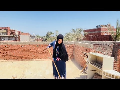 واخيراا تنظيف السطح والسلم عند ماما🤩 بعد البهدله اللى شفناها🫣 وياريت اللى جره ما كان🥹