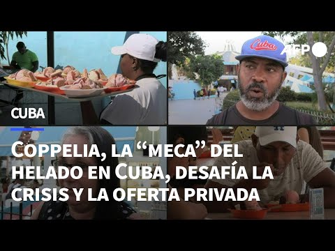 Coppelia, la “meca” del helado en Cuba, desafía la crisis y la oferta privada | AFP