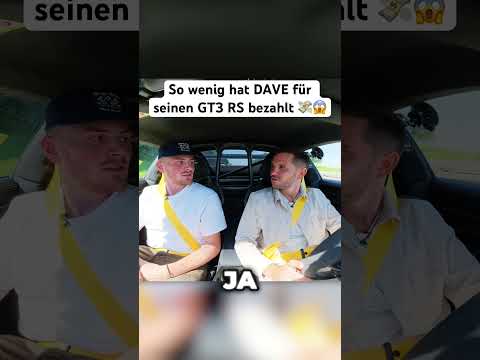 So wenig hat DAVE für seinen GT3 RS bezahlt 💸😱