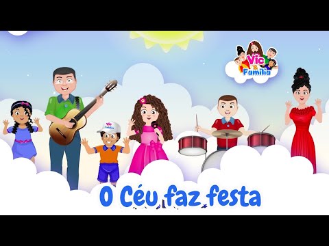 O céu faz festa/ Em Deus você tudo pode/ Dona Aranha/ Formiguinha #cantigasderoda #musicainfantil