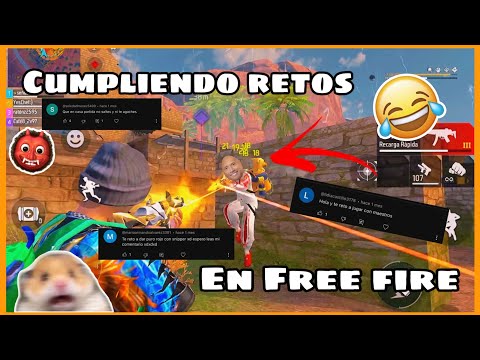 CUMPLIENDO RETOS DE LA RAZA EN FREE FIRE 😱😼🤣-Botsito _13