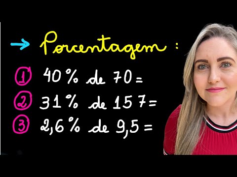 NUNCA MAIS ERRE PORCENTAGEM! PORCENTAGEM COM VÍRGULA! EXPLICAÇÃO DETALHADA DO CONTEÚDO!