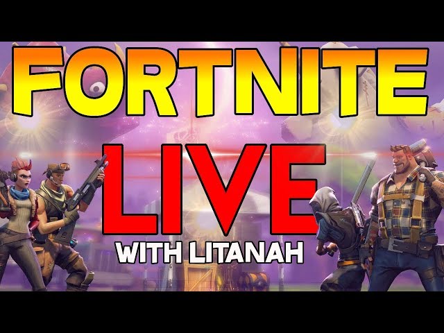 [ENG] Fortnite - Let's BLAST ZOMBIES together! - Litanah Army