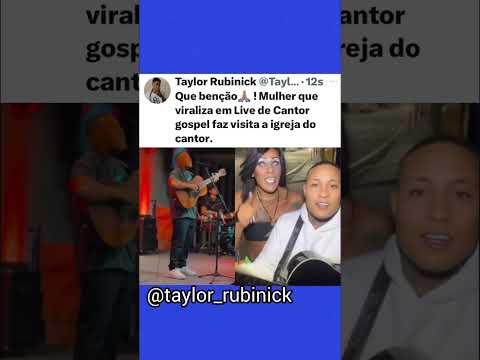 APÓS FERNANDA GANZAROLLI VIRALIZAR EM LIVE DE CANTOR GOSPEL JOÃO IGOR VAI NA IGREJA.