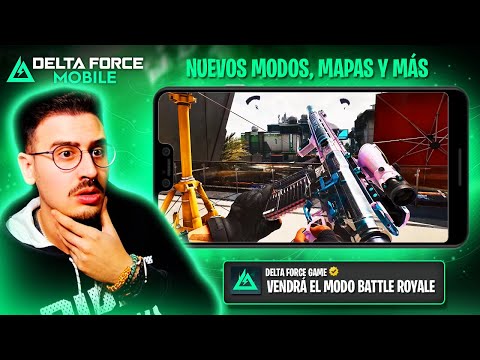 BATTLE ROYALE en DELTA FORCE MOBILE | NOVEDADES y LANZAMIENTO GLOBAL