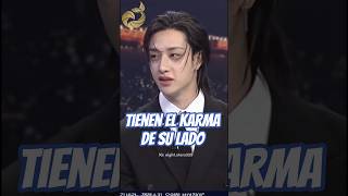 Stray Kids siempre tendrá un buen KARMA 🤍💙#SKZ #straykids #bangchan #bangchanstraykids #karma