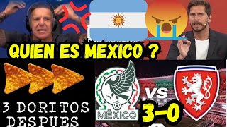 3 DORITOS DESPUES ARGENTINOS MENOSPRECIARON A MEXICO Y TERMINARON GOLEANDO Y HACIENDO HISTORIA !