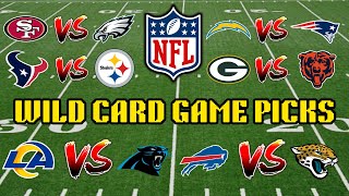 NFL Playoffs Wild Card Round Predictions