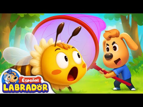 🔍Sheriff Labrador - Misión de Atrapar Insectos 🐝 | Videos para Niños | BabyBus en Español