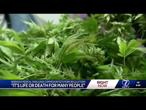YouTube video thumbnail: 'It's Life or Death for Many People': Nebraska Medical Cannabis Commission Sets More Regulations