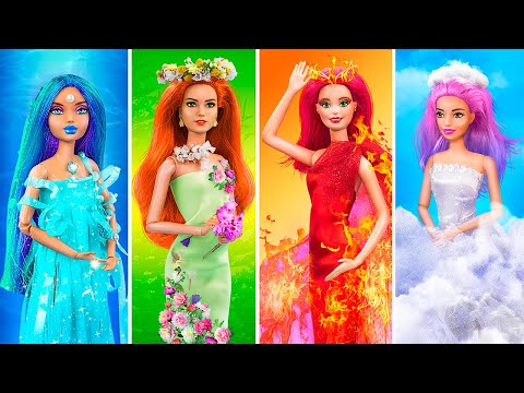 Gadis Api, Gadis Air, Gadis Udara dan Gadis Bumi  / 16 Tips dan Kerajinan Barbie
