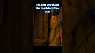 The best way to actually get your coach to see you for once: #mlb #funny #harrypotter