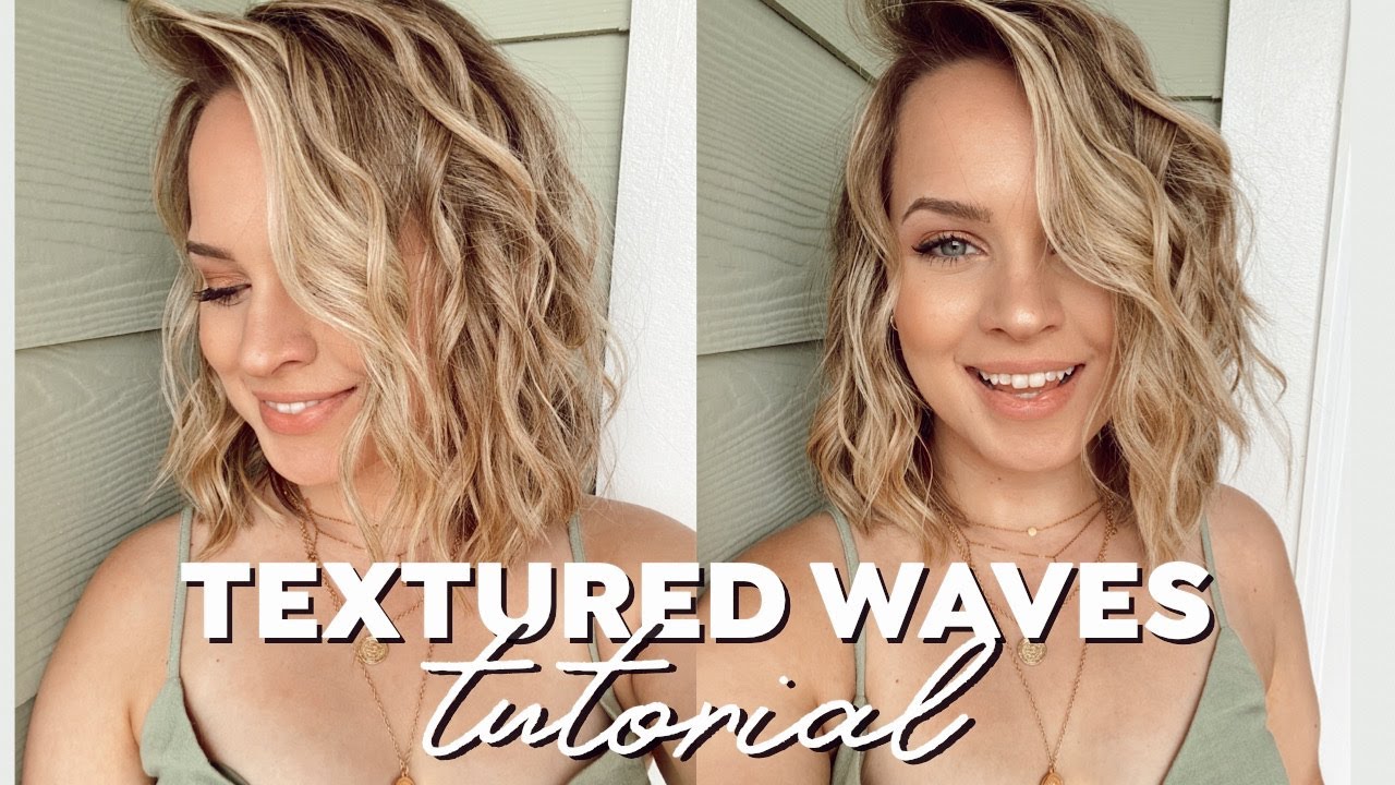 NEW faux natural waves hair tutorial - Kayley Melissa