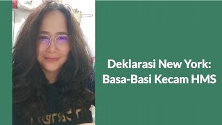Deklarasi New York, Basa Basi Kecam H4mAs