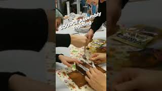 CubeSat Assembly Training #SOURCE #shorts