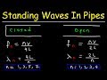 Sound Waves and Harmonics Concepts