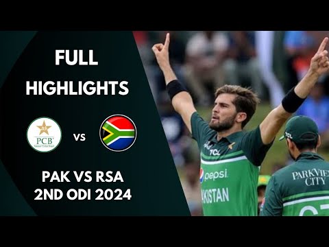 Pakistan vs South Africa 2nd ODI Highlights 2024 | Pak vs SA