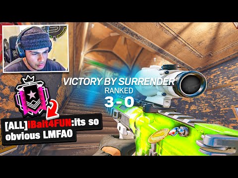 These Champs SURRENDERED Because They Thought I Was Cheating...