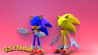Sonic just wanna Sing Skibidi Song #funnyshorts