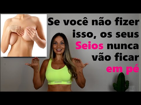 Como LEVANTAR os SEIOS Caídos com 4 Exercícios Rápidos