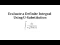 U-Substitution in Definite Integrals
