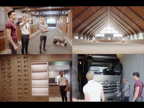 LUXURY STABLE TOURS || PATRIK KITTEL & LYNDAL OATLEY