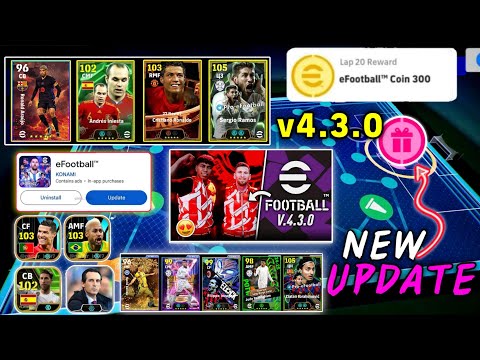 eFootball™ 2025 v4.3.0 Official Release Date🔥New Nominating Contract, Players Exchange, Free Epics