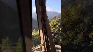 Full Bus Ride Down From Machu Picchu- Citadel . Amazing! Machu Picchu/ Old Mountain