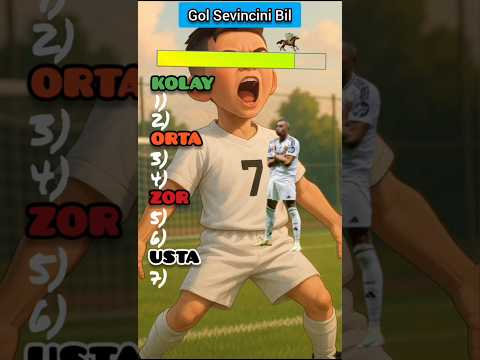 Bu Gol Sevincinin Hangi Futbolcuya Ait Olduğunu Biliyormusun? Futbol Bilgini Test Et.