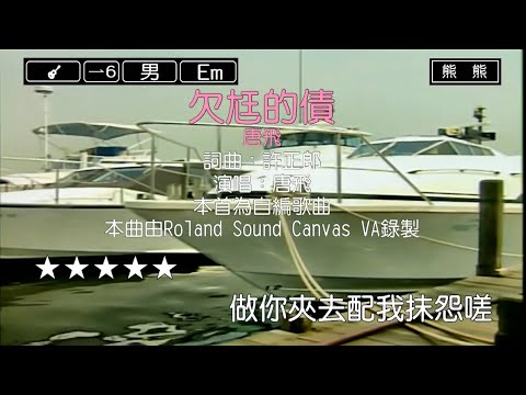 欠尪的債-唐飛(Karaoke伴奏)