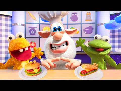 Booba 🧀 Food Fight Frenzy 😋 Funny cartoons for kids - BOOBA ToonsTV