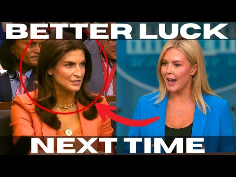 CNN Reporter Kaitlan Collins Wants To Sound Super Smart, But Karoline Leavitt Isn't Impressed.