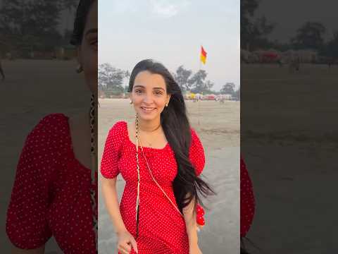 Anu ne karwai first time braids🧚‍♀️🏖️( PART-2)  #anurathi #funny #dushantkukreja #comedy #goabeach