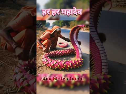 बूढ़ी मां ने बनाया कोबरा 🥰