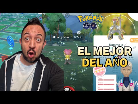 EL MEJOR COMMUNITY DAY JANGMO-O SHINY en POKEMON GO