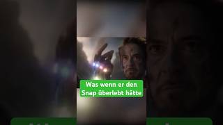 Was wäre wenn Iron Man den Snap überlebt hätte? #mcushorts #mcu