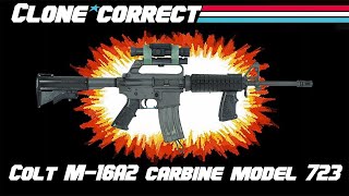 The Colt 723. Cloning that M-16A2 carbine from Blackhawk Down