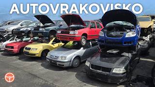 Deň na autovrakovisku. Čo som tam našiel? - volant.tv