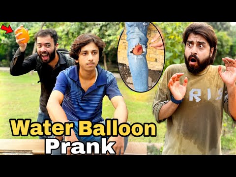 Water Balloons Prank On People | @HitPranks