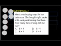 Understanding Word Problems with Mr. Nutty