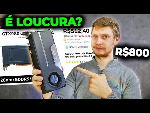 GTX 980 POR R$800 NO ALIEXPRESS, VALE A PENA OU É LOUCURA?