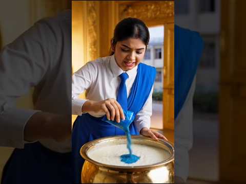 बेटी ने दही में जादू किया और पापा मान गए! 😳 #trend