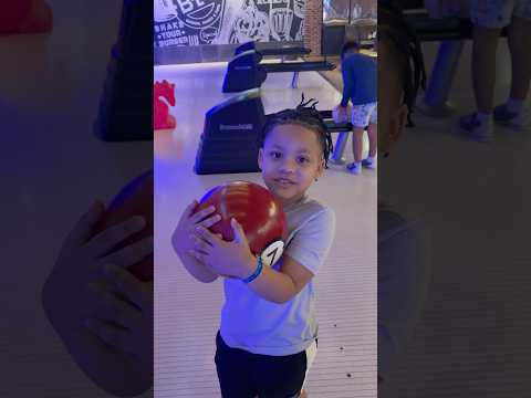 Dad helps son get a strike #shorts