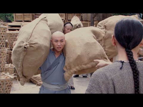 功夫電影！碼頭搬運工中臥虎藏龍，藏著個武功高深莫測的少年！ 💥 中国电视剧 | KungFu